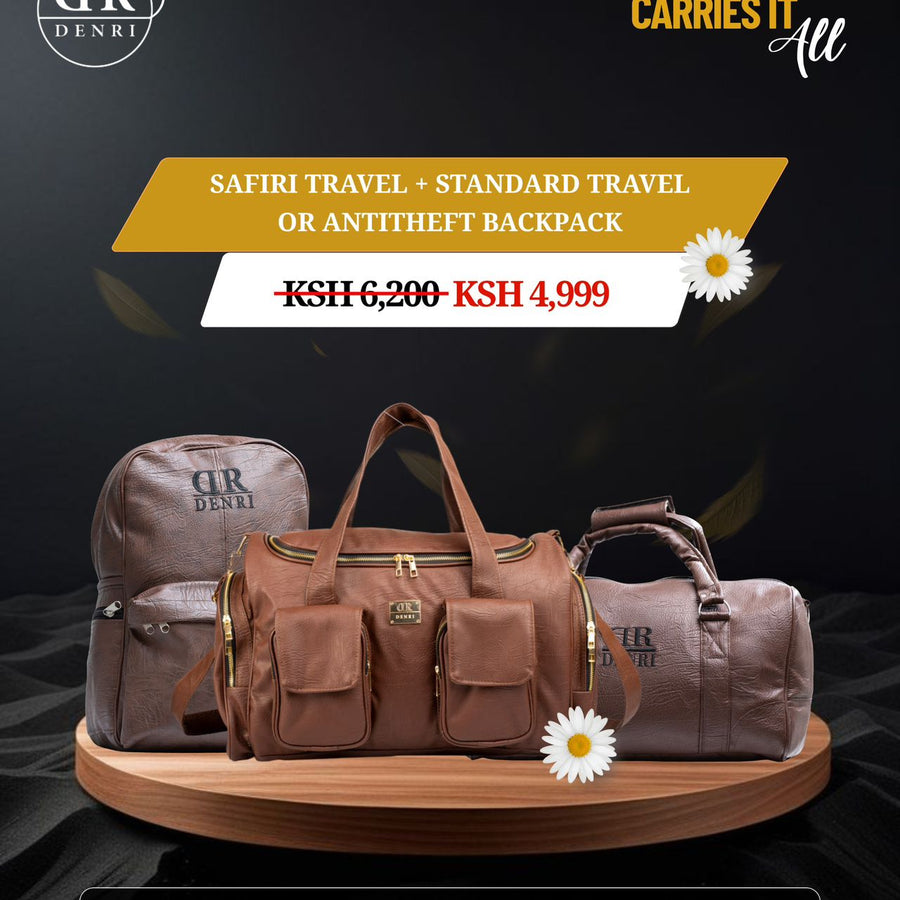 Safiri Travel + Standard Travel or Antitheft Backpack
