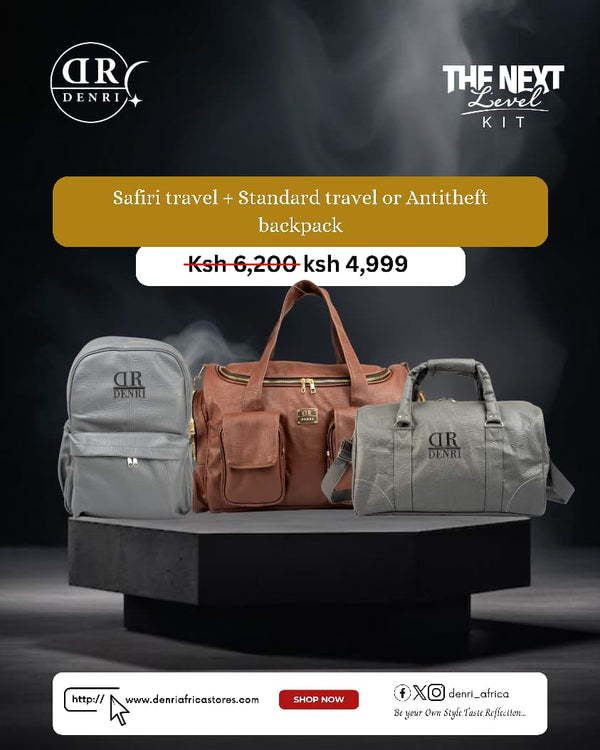 Safiri Travel + Standard Travel or Antitheft Backpack
