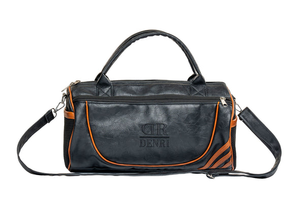 Denri Zeno Travel Bag | Leather Duffel Bag | Durable materials, Multiple compartments