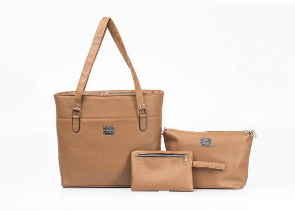 Denri College Handbag | Fits 14″ Laptop | Roomy with Zip Closure, Interior Pockets