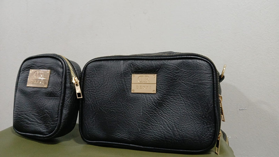 Denri Luxe Pair Bag | Smart Compartments, Ergonomic Handles & Detachable Strap