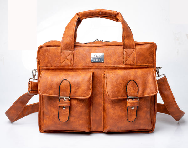 Denri Jade Briefcase Bag | Padded Laptop Compartment & Multiple Pockets