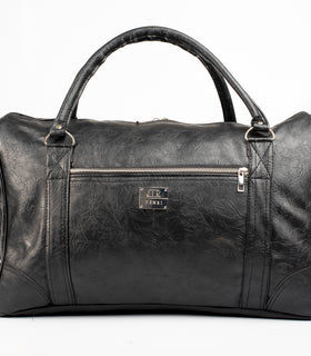 Denri Satis Travel Bag | Leather Duffle Bag | Adjustable strap, External pocket