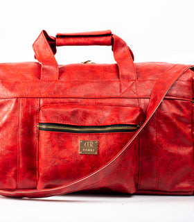 Denri Bonita Travel Bag | Vintage Travel Duffel | Multi-Pocket Design, Detachable Strap