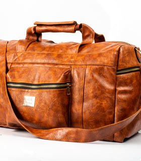 Denri Bonita Travel Bag | Vintage Travel Duffel | Multi-Pocket Design, Detachable Strap