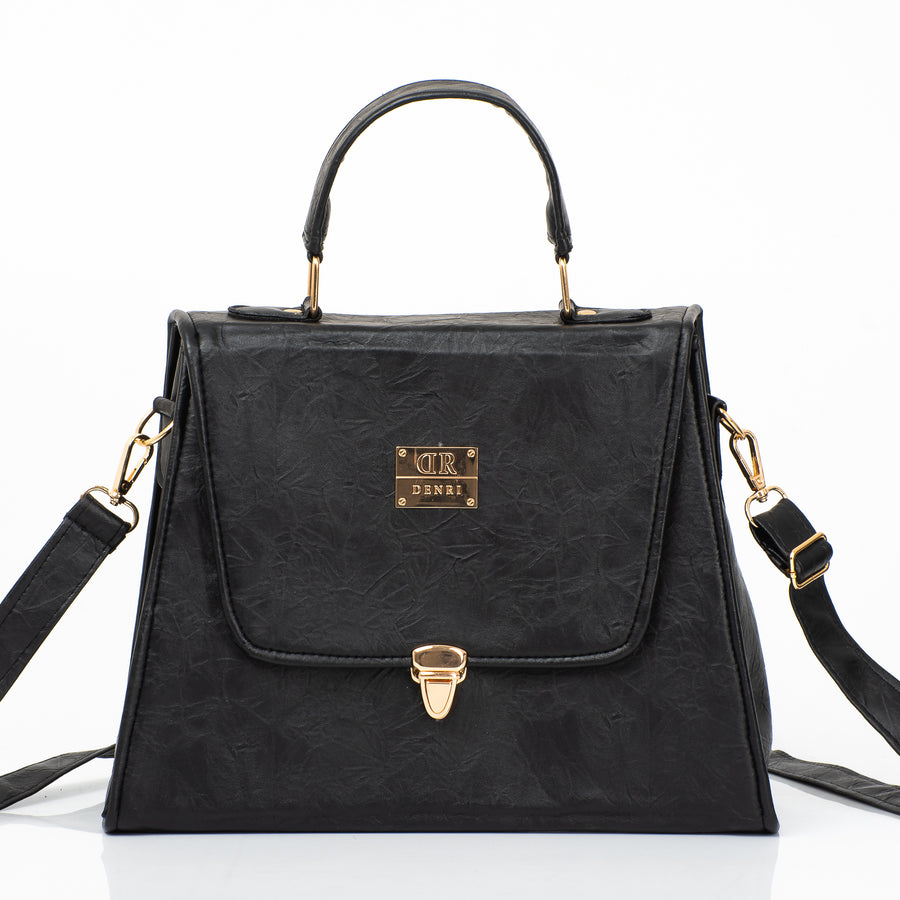 Denri Zuri Handbag | Durable Lightweight Build, 2 Internal Pockets | Chic & Spacious