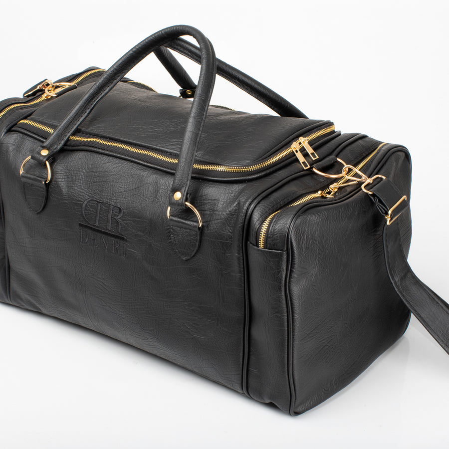 Pocket Travel Bag – Large Premium Leather Duffle Bag | Denri  display picture 3