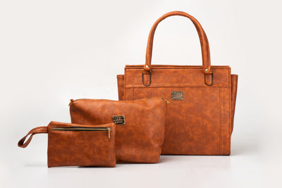 Denri Elyse 3-in-1 Handbag | Spacious interior, Multi pocketed, Durable construction