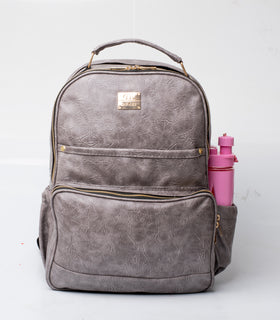 Denri Remi Leather Laptop Backpack, classy design laptop bag, fit's up to 16-inch laptop
