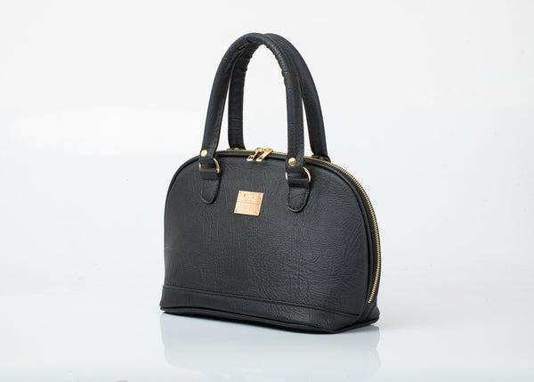 Denri Oval Handbag | Lightweight, Firm Handle, 2 Internal Pockets, Quality Leather