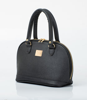 Denri Oval Handbag | Lightweight, Firm Handle, 2 Internal Pockets, Quality Leather