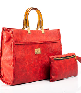 Denri Lola Handbag | Internal pockets Tote | Fits up to 13" Laptop