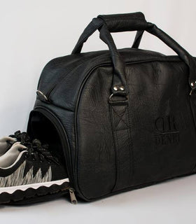 Denri Gym bag | Gym, Training & Travel Use | Ventilated, Shoe Pocket & Adjustable Strap