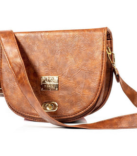 Denri Moon Sling Bag | Compact Crossbody | Adjustable Strap & Multiple Pockets