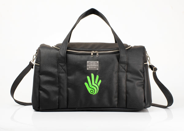 Denri Mradi Travel Bag | Round Duffel Bag | Convertible Carry, Secure Closure