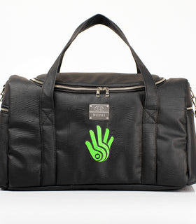 Denri Mradi Travel Bag | Round Duffel Bag | Convertible Carry, Secure Closure