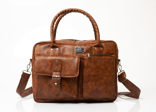Denri Nova briefcase bag | Sturdy Handle, Laptop Compartment & Multiple Pockets