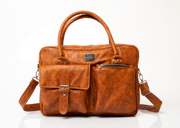 Denri Nova briefcase bag | Sturdy Handle, Laptop Compartment & Multiple Pockets